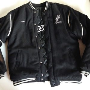 Nike REVERSIBLE Bomber Varsity Jacket Vintage